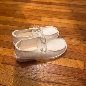 Kids White Casual Shoes